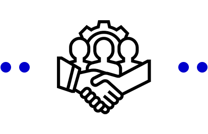 Coaching icon small with dots no background